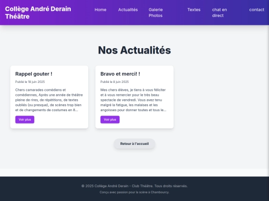 actu screenshot