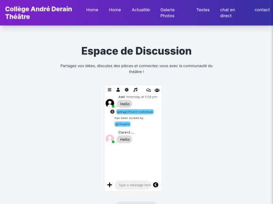 chat screenshot