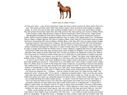 horse screenshot