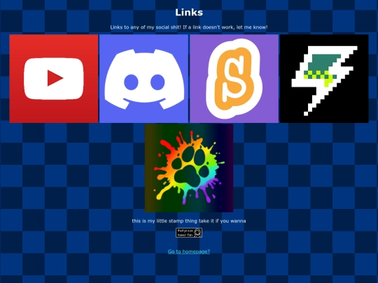 links screenshot