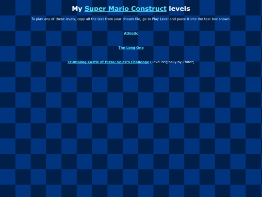 mariolevels screenshot