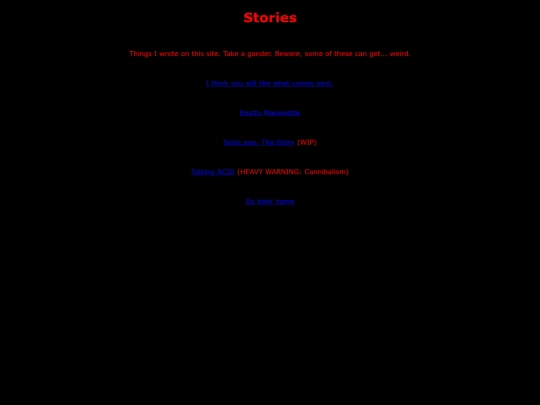 stories screenshot