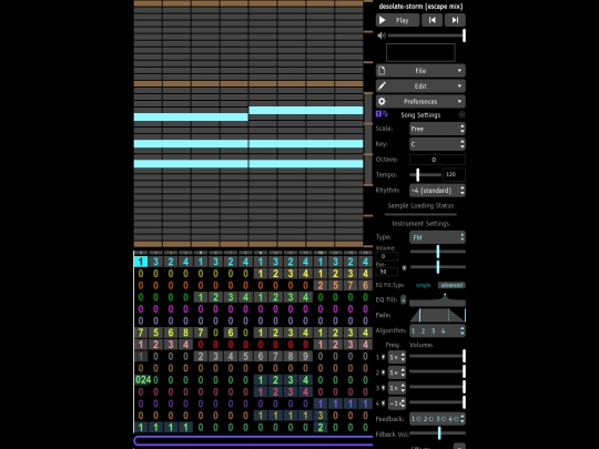 desolate-storm (escape mix) screenshot