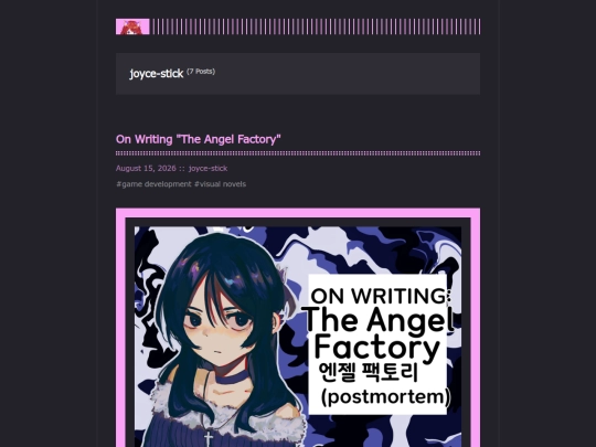 posts/authors/joyce-stick screenshot