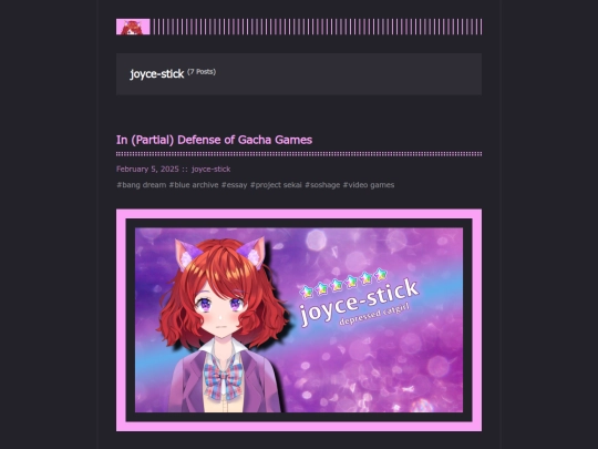 posts/authors/joyce-stick/page/2 screenshot