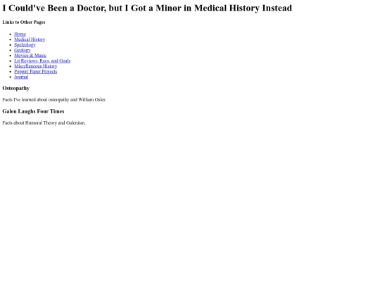 MedHistory screenshot