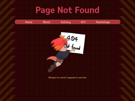 not_found screenshot