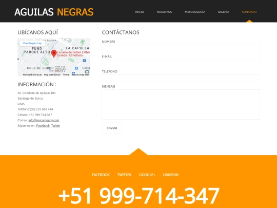 contacto screenshot
