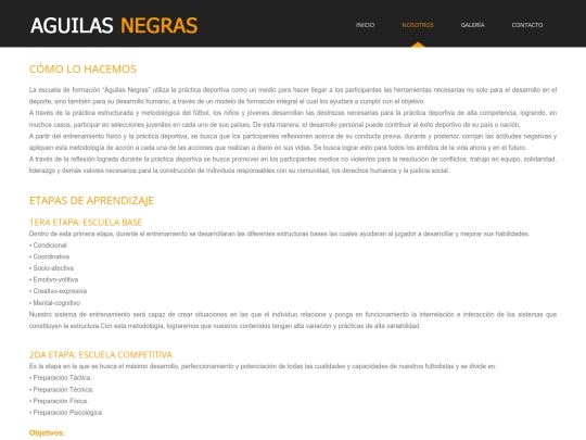 services screenshot