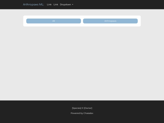 charadex-v.4.0 screenshot