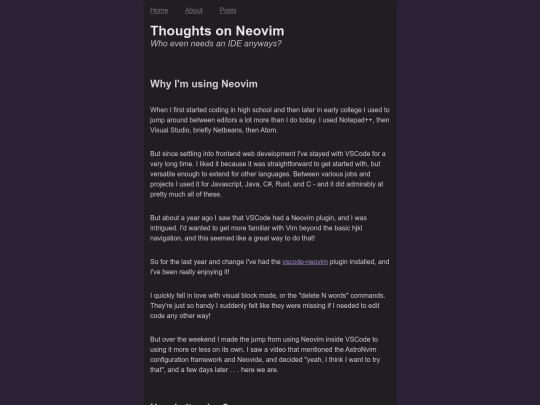 posts/08_01_2022-thoughts-on-neovim screenshot