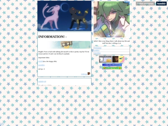 blog screenshot