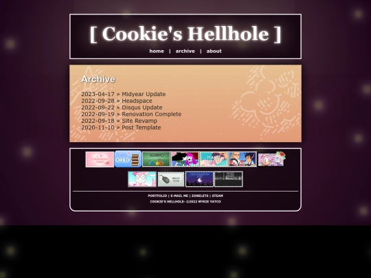 archive screenshot