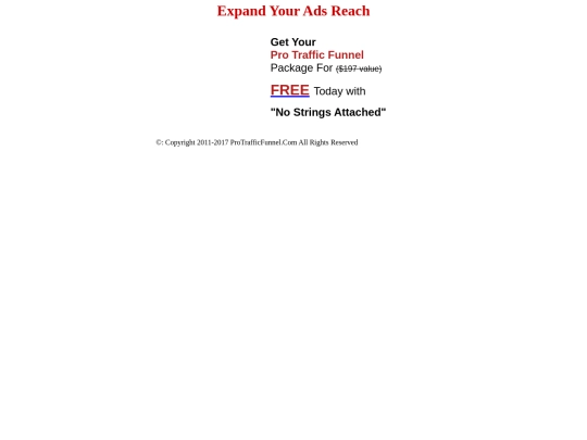 protrafficfunnel screenshot