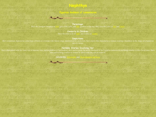deities/nephthys screenshot