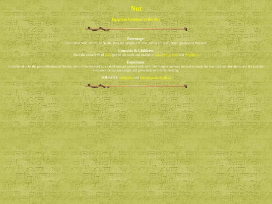 deities/nut screenshot