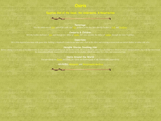 deities/osiris screenshot
