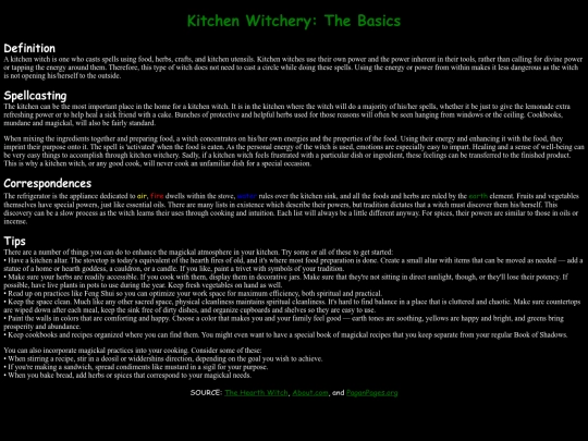 kitchen/basics screenshot
