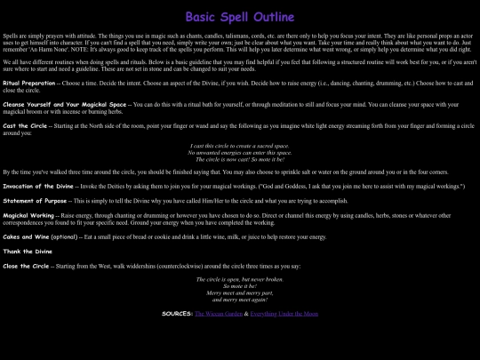 spells/outline screenshot