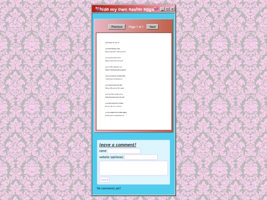 jengajuice/misc writing/thecorpseofyoursin screenshot