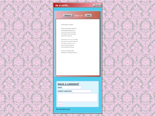 jengajuice/misc writing/timelineintegrationadinfinititum screenshot