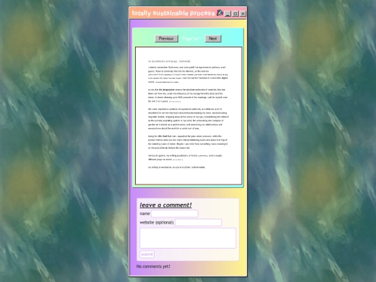 jengajuice/personal essays/psudonymsandjenga screenshot