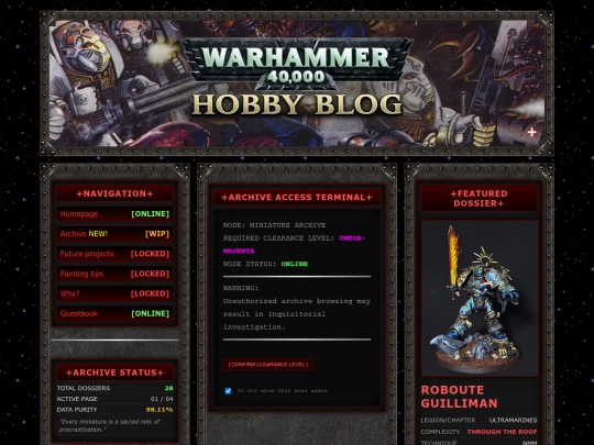 archive screenshot