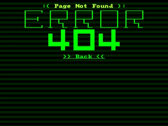 not_found screenshot