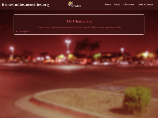 characters screenshot