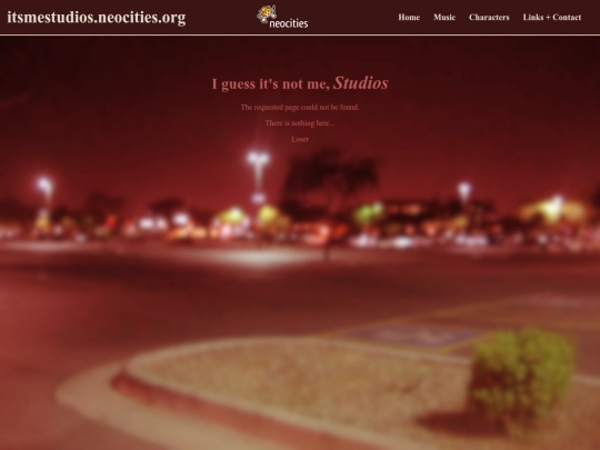 not_found screenshot