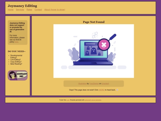 not_found screenshot