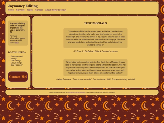 testimonials screenshot