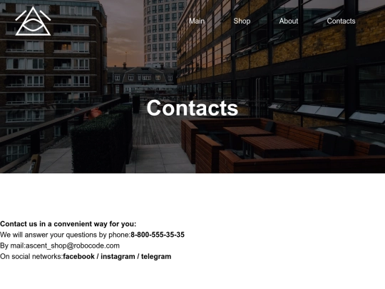 contacts screenshot
