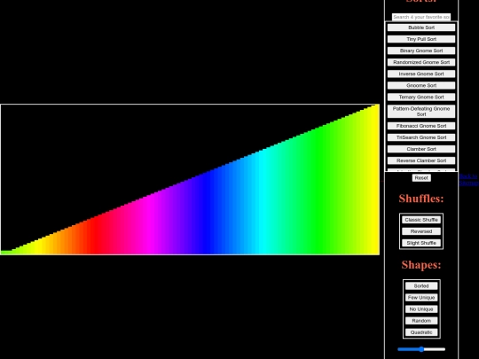 exclusiveSorting screenshot