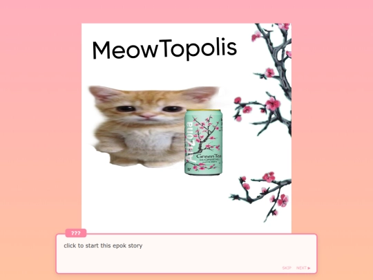 meow screenshot