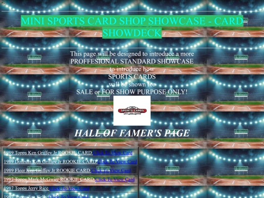 CARDSaHOFS screenshot