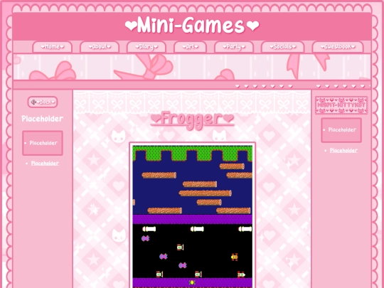 Frogger screenshot