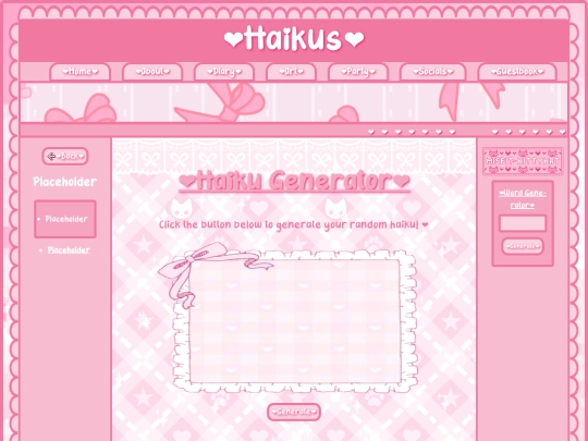Haikus screenshot