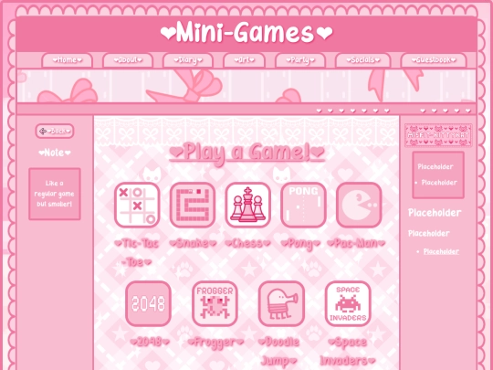Mini-Games screenshot