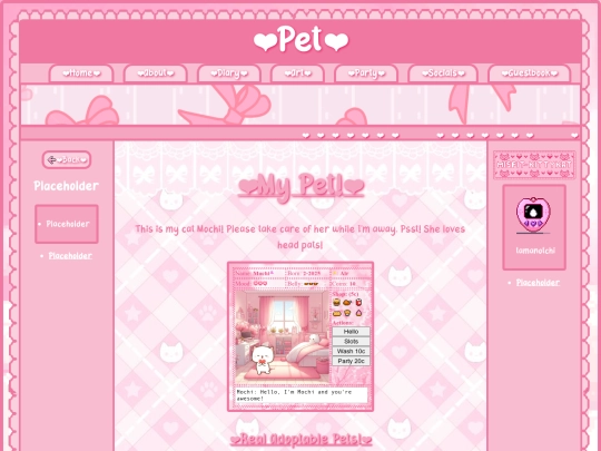 Pet screenshot
