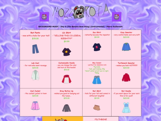 mozzarota screenshot