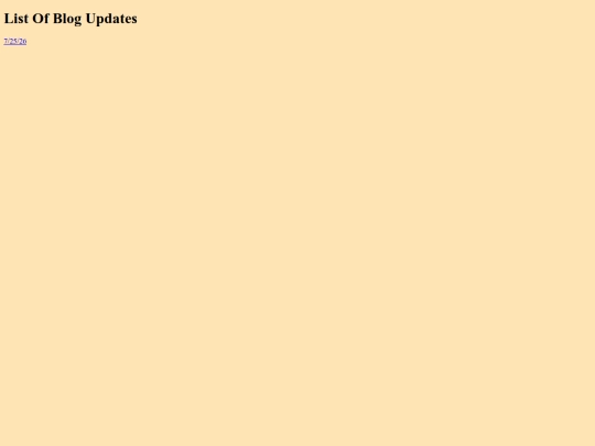list screenshot