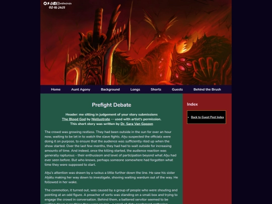 GuestPostDebate screenshot