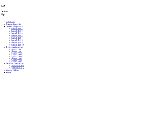 PythonLab7 screenshot