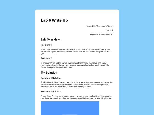 scratchLab6 screenshot