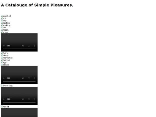 simplePleasures screenshot