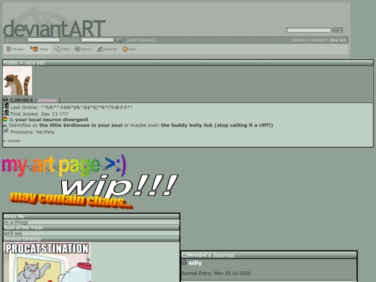 artpage screenshot