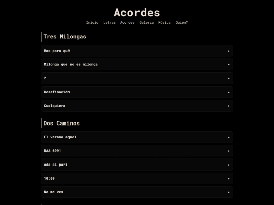 acordes screenshot