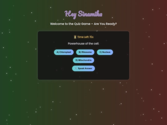 sinamikaquiz screenshot