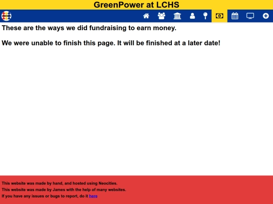 fundraising screenshot
